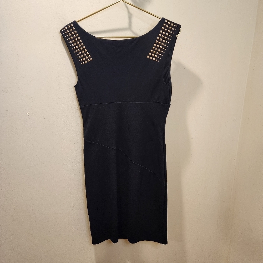EXPRESS black Bodycon Sleevesless Dress size 10 - Picture 2 of 14